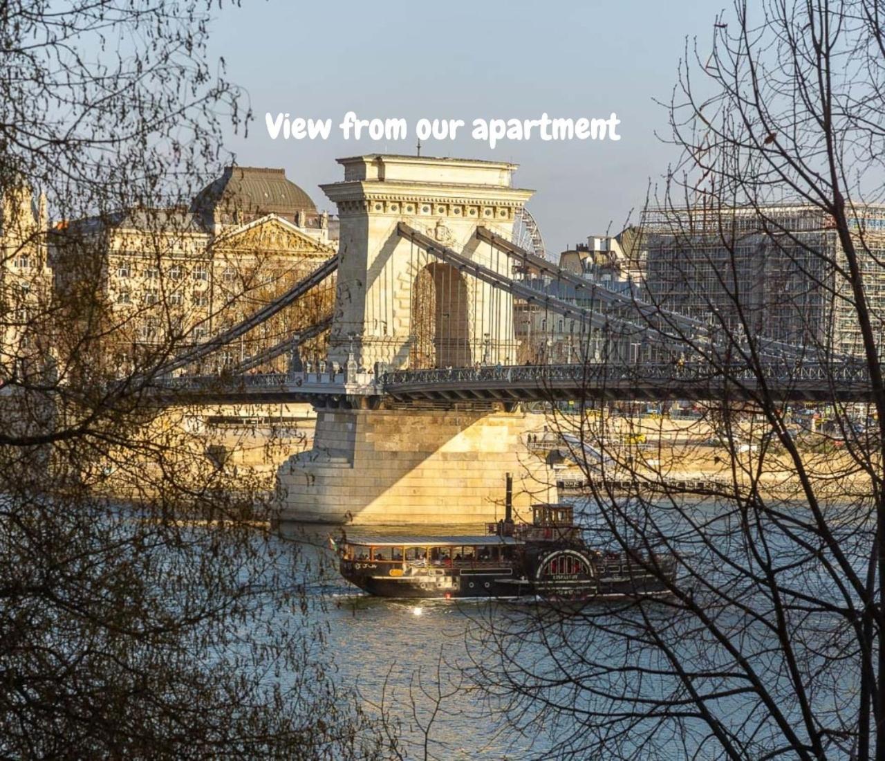 Danube Waterfront View At Chain Bridge 布达佩斯 外观 照片